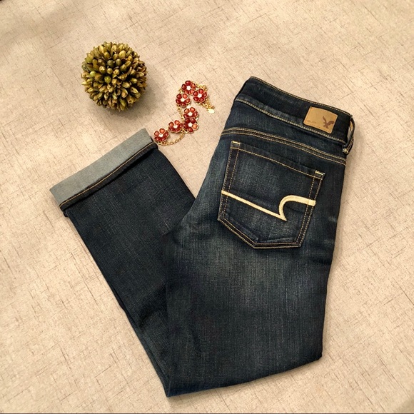 American Eagle Outfitters Denim - American Eagle Artist Crop Jean Capris Stretch New